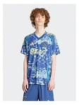 adidas Ajax Mens 24/25 Away Stadium Replica Shirt-blue, Blue, Size M, Men