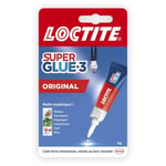 Colles cyanocrylates - LOCTITE - SUPERGLUE-3P - Liquide Universal - Tube 3g