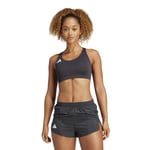 Adidas Adizero Medium-Support Bra - Svart BH for Damer, Str. M - Optimal støtte til løping og trening