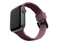 [U] Apple Watch Band 45Mm/44Mm/42Mm, Series 7/6/5/4/3/2/1/Se - Aurora Dusty Rose - Klockräm För Smart Klocka - Antimikrobiell - Matt Rosa - För Apple Watch Hermès Series 7, Hermès Series 9, Nike Series 7, Series 10, Series 8, Series 9