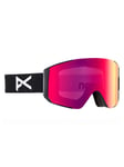 ANON SYNC INC. BONUS LENS SNOWBOARD GOGGLE - BLACK SUNNY RED - 2025