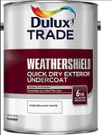 DULUX TRADE WS QD UNDERCOAT BRILLIANT WHITE 5L