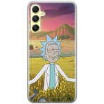 ERT GROUP Coque de téléphone Portable pour Samsung A34 5G Original et sous Licence Officielle Rick and Morty Motif Rick & Morty 047 adapté à la Forme du téléphone Portable, Coque en TPU