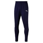 PUMA 655770 - Pantalon de Jogging - Homme - Bleu (Peacoat-Puma White) - 2XL / FR: 60 - 62 (EU:64/66)