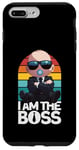 Coque pour iPhone 7 Plus/8 Plus Baby Boss « I Am The Boss » Rétro Like A Boss Kids