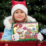 Slime Advent Calendar 2023 for Girls and Boys DIY Crystal Slime Making Kit 24 Da