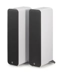 Q Acoustics M40 Active Bluetooth Micro-Tower Speakers - White