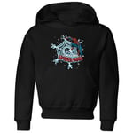 Marvel The Amazing Spider-Man Snowflake Web Kids' Christmas Hoodie - Black - 7-8 ans - Noir