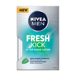 9005800343143 Men Fresh Kick odświeżająca woda po goleniu 100ml Nivea