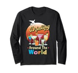 Drinking Around The World Travel Around The World Travelers Long Sleeve T-Shirt