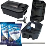 READY  STEADY  DEFEND  Rodent  Control  Kit -  Includes  2  Heavy  Duty  Rat  Bo