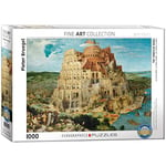 Eurographics Puzzle Pieter Bruegel, La Tour de Babel 1 000 pièces Multicolore