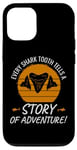 iPhone 12/12 Pro Shark Teeth Collector Fossil Hunting Paleontology Megalodon Case