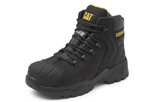 Cat Footwear Homme Everett S3 WR CI H Botte Industrielle, Black, 41 EU