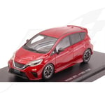 FR- Ebbro NISSAN NOTE e-POWER NISMO 2017 METALLIC RED 1:43 - EB45442