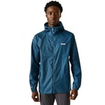 Regatta Mens Pack-It III Waterproof Packaway Jacket - Moroccan Blue - L