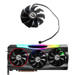 Carte de Fouille de remplacement,pour Ventilateur Refroidisseur EVGA GeForce RTX 3070 3080 TI 3090 FTW3,PLD09220S12H RTX3080 RTX3070,87mm - Type A Fan