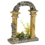 Pet Ting Arche de Jardin décorative pour Aquarium - Décoration pour Vivarium