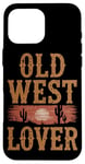 iPhone 16 Pro Max Old Western Film Fan Classic Cowboy Culture and Wild West Case