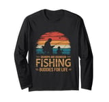 Grandpa and Grandson Fishing Buddies Forever Long Sleeve T-Shirt