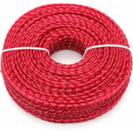 Nazalus-Vente chaude-Fil de débroussailleuse, fil de nylon tondeuse de 3,0 mm, ligne de rechange pour pelouses, jardins, trottoirs, passerelles,