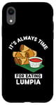 Coque pour iPhone XR Lumpia Food Lover It's Always Time For Manger Lumpia