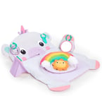 Bright Starts Tummy Time Prop & Play Oversized Baby Activity Gym, Unicorn