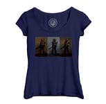 T-Shirt Femme Col Echancré Fallout 4 Raiders Jeux Video Apocalypse Survival