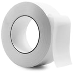 Ruban Adhésif Blindé Extra Fort,20 mx50 mm Ruban Toile Adhésif Marron Ruban De Réparation Imperméable Heavy Duty Duct Tape Pour Canalisations,Moquette,De Scellage,Réparations,Marquage