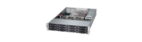 Supermicro SC826 BE1C-R920LPB - Montable sur rack 2U - Extended ATX améliorée - SATA/SAS - hot-swap 920 Watt - noir