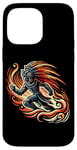 Coque pour iPhone 14 Pro Max Aztec Warrior Mask Ancient Civilization Mexican Heritage