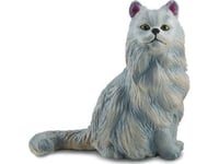 Collecta-Figur Av Sittande Persisk Katt