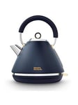 Morphy Richards Accents Gold Pyramid Kettle - Navy