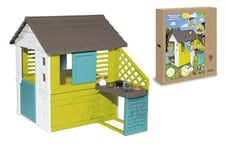 Smoby Toys 7600810722 - Roleplay - Playhouse Pretty House With Sommerküche - New