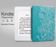 WENYYBF Kindle Case Original Thin Pu Leather Case For Amazon Kindle Paperwhite Cover 1 2 3 2012 2013 2015 Smart 6 Inch E-Book Auto Sleep/Wake