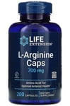 Life Extension - L-Arginine Caps, 700mg - 200 caps