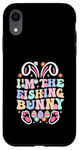 Coque pour iPhone XR Thème de Pâques I'm the Fishing Bunny