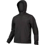 Endura Hummvee Windshell Mens Cycling Jacket Black Windproof Reflective Hooded