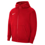 Nike Fille Park 20 Sweat Capuche, Rouge Universitaire/Blanc, S EU
