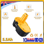 5.5 Ah 18V Upgraded For Dewalt 18 VOLT XRP DC9096 DC9098 NiCd Battery DC9099 NEW