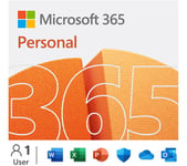 MICROSOFT 365 Personal - 12 months (automatic renewal) for 1 user  3 Extra Months