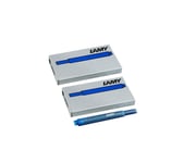 Lamy 1220536 T 10 Lot de 10 cartouches d'encre Bleu