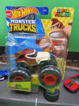 Hot Wheels Monster Trucks Super Mario Bros Donkey Kong 1:64 Sealed