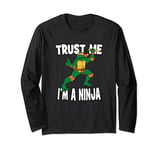 Teenage Mutant Ninja Turtles Michelangelo Trust I'm A Ninja Manche Longue