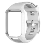 TomTom Sport Runner 2 / 3 klockarmband i silikon - Vit