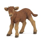 Papo- Veau limousin LA Vie A LA Ferme Animaux Figurine, 51132, Multicolore