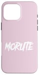 Coque pour iPhone 16 Pro Max Morute Aesthetic Poupée effrayante + Mignon Horreur Goth Dents