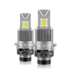 D4s D4r D2r D2s LED-strålkastare 6000k Vit Konverteringskit Plug & Play Xenon HID Ljusersättning Canbus Felfri D2s