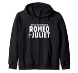 William Shakespeare’s Romeo + Juliet 1996 Bold Movie Logo Zip Hoodie