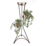 Escalier pour fleurs Métal 100 cm Porte-fleurs Art.129 Étagère à fleurs Colonne pour plantes Porte-plantes Escalier pour plantes - Dandibo